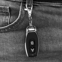 YET027 2 touches 433MHz Clone Code pour porte de garage Code d'apprentissage Code roulant télécommande