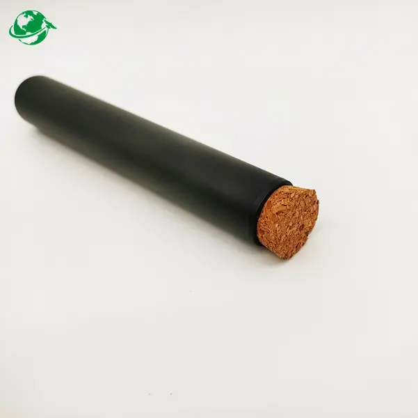 High quality food grade custom size test tube glass with T cork stopper for pen candy package