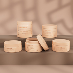 Flacon vide pour crème pour <span class=keywords><strong>les</strong></span> mains cosmétique en PET à visser personnalisé en usine, 180-480g, pot pour masque - Product Image 5