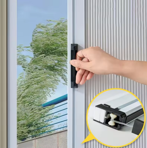 ม่านประตูบ้านแบบโมเดิร์น ลายรังผึ้ง พิมพ์ลายเซลลูลาร์ ป้องกันแมลง ติดตั้งง่าย สำหรับหน้าต่างในบ้าน - Product Image 4