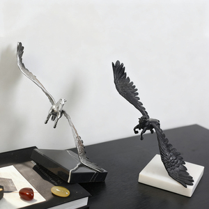 Ornements d'animaux en métal faits à la main, style Art <span class=keywords><strong>Déco</strong></span>, pour salon, <span class=keywords><strong>table</strong></span> basse, décoration douce, personnalisable - Product Image 6
