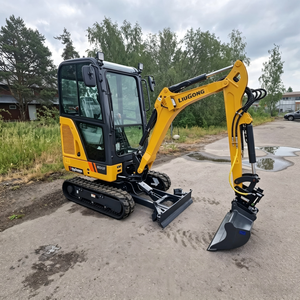 Mini-excavatrice LiuGong 9018F, excavatrice hydraulique compacte de 1,9 tonne pour la construction et l'aménagement paysager - Product Image 1