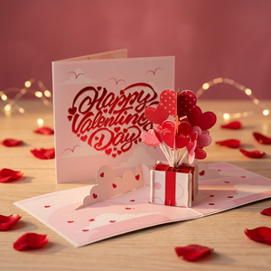 Caja de Regalo 3D de Moda, Tarjeta Pop-up 3D con Diseño Personalizado, Manualidades de Papel, Regalos de San Valentín de Vietnam, Impresión Offset - Product Image 5