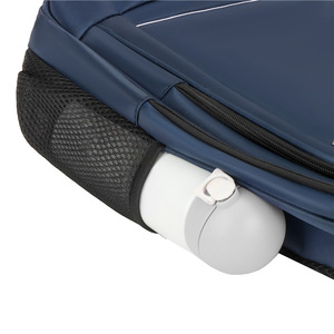 <b>Student</b> <b>Backpack</b> 15 Inches Blue Solid Color Unisex Everyday Use - Product Image 2