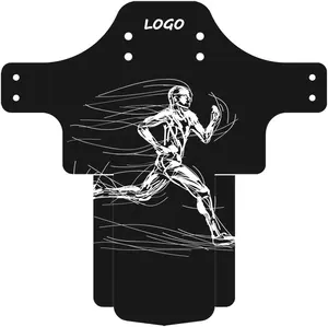 Guardabarros portátil de plástico para bicicleta de montaña, para neumático delantero o trasero, compatible con neumáticos de 26, 27,5, <span class=keywords><strong>29</strong></span> y <span class=keywords><strong>Plus</strong></span> - Product Image 1