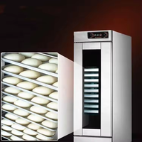 Armoire de fermentation professionnelle pour pâte, 16 bacs, en acier inoxydable, électrique, pour boulangerie, à vendre