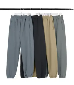 Pantalones Deportivos para Hombre y Mujer en <span class=keywords><strong>Color</strong></span> Sólido <span class=keywords><strong>Caqui</strong></span>, Gris y Azul - Product Image 1
