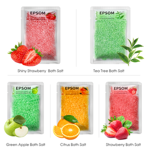 <span class=keywords><strong>Sel</strong></span> de Bain aux Fraises Kanho 80g, <span class=keywords><strong>Sel</strong></span> Océan Naturel sans Irritation, Bain Relax, Bain aux Herbes <span class=keywords><strong>Epsom</strong></span>, <span class=keywords><strong>Sel</strong></span> de Mer aux Herbes - Product Image 2