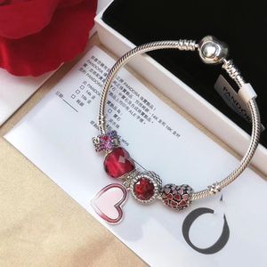 Nouveau Bracelet Femme Perles Grande Roue Charmante 2026, Bracelet Pendentif Arc-en-ciel Double Couleur Amour DIY, Vente en Gros Fabricant - Product Image 5