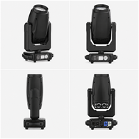 Projecteur LED BSW 3-en-1 500W avec Zoom, Gobo, Prisme, DMX512 et Contrôle RDM pour Événements DJ