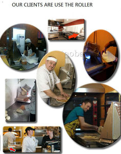 <span class=keywords><strong>DR</strong></span>-1V GIANTFOOD Elektrikli Hamur Açma Makinesi Ticari Pizza Hamuru Açma Makinesi Paslanmaz Çelik Fırın Kullanımı ETL Sertifikalı 15 İnç Fondan - Product Image 6
