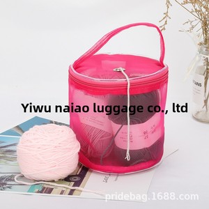 Nouveau <span class=keywords><strong>sac</strong></span> <span class=keywords><strong>de</strong></span> rangement pour fils à tricoter DIY, organisateur <span class=keywords><strong>de</strong></span> fils en maille respirante, utilisation en chambre à coucher, rangement <span class=keywords><strong>de</strong></span> laine, transfrontalier en stock, vente en gros - Product Image 5