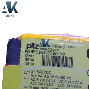 Modules de sécurité originaux 787140 PZE 9P C 24VACDC 8n/o 1n/c en stock - Product Image 4