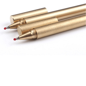 Penna Gel in Ottone Puro Disponibile, Penna per Firma Popolare, Ottima Sensazione al Tatto, Penna in Ottone di Alta Qualità e Vendita Calda nella Categoria Cancelleria - Product Image 4