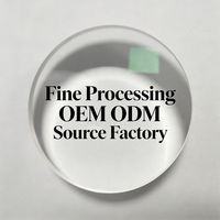 Diameter 64mm Biconvex Optical Glass Double Convex Fine Processing Multi Coating Customizable Size for Camera Telescope