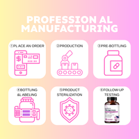 Paquet privé Probiotiques Capsules Probiotiques pour les femmes Soutien UTI Santé Système immunitaire Capsules Enzymes et prébiotiques