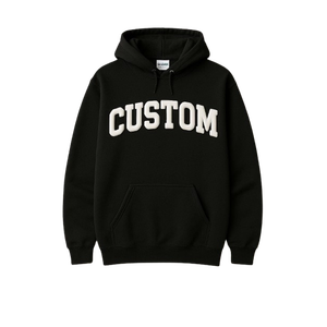 Sudadera con Capucha Personalizada al por Mayor con Estampado Puff en 3D, Sudadera Unisex de Estilo Urbano, Gruesa, Lisa, de Corte Regular para Hombre, Suministro ODM - Product Image 1