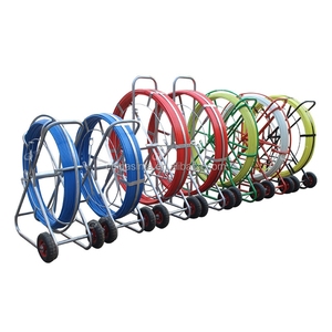 6mm 300m Fiberglass Cable Duct Rodder Duct Laying Fiber Optical Cable for Telecommunication Installation Maintenance - Product Image 2