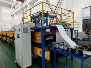 Tự động Laminate WPC PVC skinning bọt ốp tường Hội Đồng Quản trị Panel tường máy làm PU khắc Sandwich Panel dòng sản phẩm - Product Image 5