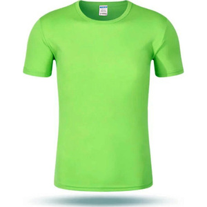 Camiseta Personalizada de Manga Corta, Color Sólido, Tela Delgada de Poliéster, Ropa Informal, Uniformes de Trabajo, Camisetas de Equipo - Product Image 3