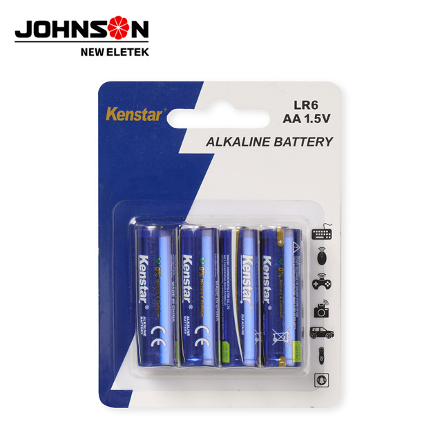 1.5V AA Alkaline Battery Dry Cell Primary LR6 Batteries for Home Appliances Toys Wholesale OEM Remote Control