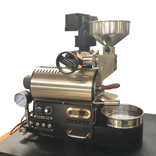 2024 Oceanrichサンプルロースターコーヒーマシン100g200g300gデータロガー付きトスタドールデカフェローストマシンコーヒー