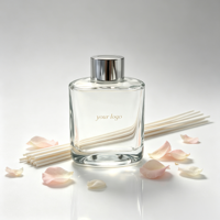 Flacon diffuseur vide personnalisé 50ml 100ml 120ml 150ml 200ml Flacon en verre pour diffuseur de parfum