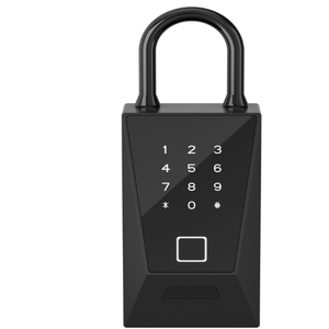 <span class=keywords><strong>Caja</strong></span> de <span class=keywords><strong>Seguridad</strong></span> Inteligente de Aleación de Aluminio Sinovo con Control por Aplicación Tuya, Código de Huella Dactilar y Contraseña Anti-Espionaje para Alquiler <span class=keywords><strong>Airbnb</strong></span> - Product Image 1
