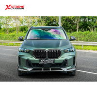 Kit de séparateur de pare-chocs avant en fibre de carbone sèche XTREME, lèvre avant améliorée pour BMW G05 X5 40iX 50eX M60iX M60i 2023-2026