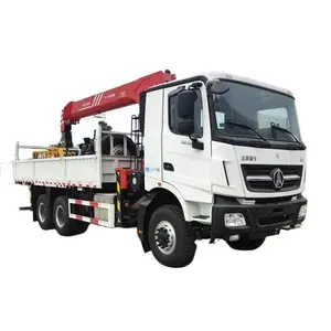 Dongfeng xe tải gắn palfinger 14 tấn cần cẩu 6x4 12t Xe tải di động với cần cẩu để bán
