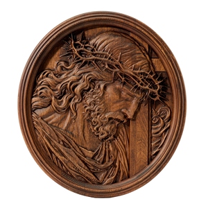 Plaque Cadeau en Bois Scène <span class=keywords><strong>de</strong></span> Nativité, Souvenir <span class=keywords><strong>de</strong></span> la Nativité <span class=keywords><strong>de</strong></span> Jésus Sculpté à la Main, Souvenir <span class=keywords><strong>de</strong></span> Noël Chrétien en Gros - Product Image 1