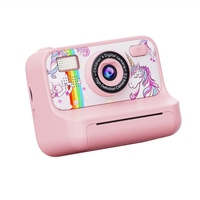 Appareil photo à impression instantanée 1080P HD Appareil photo numérique pour enfants Garçons Filles Cadeaux d'anniversaire Vidéo pour enfants Appareil photo instantané Mini Imprimante photo