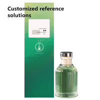 Ventes directes d'usine 50ml 100ml 200ml Bouteille de diffuseur de parfum Bouteille en verre d'huile bon marché