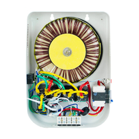Stabilisateur de tension monophasé automatique AVR 220V pour usage domestique et professionnel, gamme 1-5KVA, écran LCD, haute efficacité 90%, direct usine