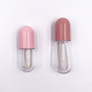 Envase Personalizado Portátil <span class=keywords><strong>Miniatura</strong></span> para Brillo Labial, Tubos Ovalados Vacíos para Brillo Labial con Estampado en Caliente, Tubo de Brillo Labial Bonito - Product Image 4