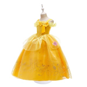 Costume da <span class=keywords><strong>Principessa</strong></span> Belle <span class=keywords><strong>di</strong></span> <span class=keywords><strong>Frozen</strong></span> per Festa <span class=keywords><strong>di</strong></span> Halloween, Abito Classico da <span class=keywords><strong>Principessa</strong></span> Rapunzel per Ogni Età, Costume per Bambini per Carnevale, TV e Film, Anime - Product Image 2