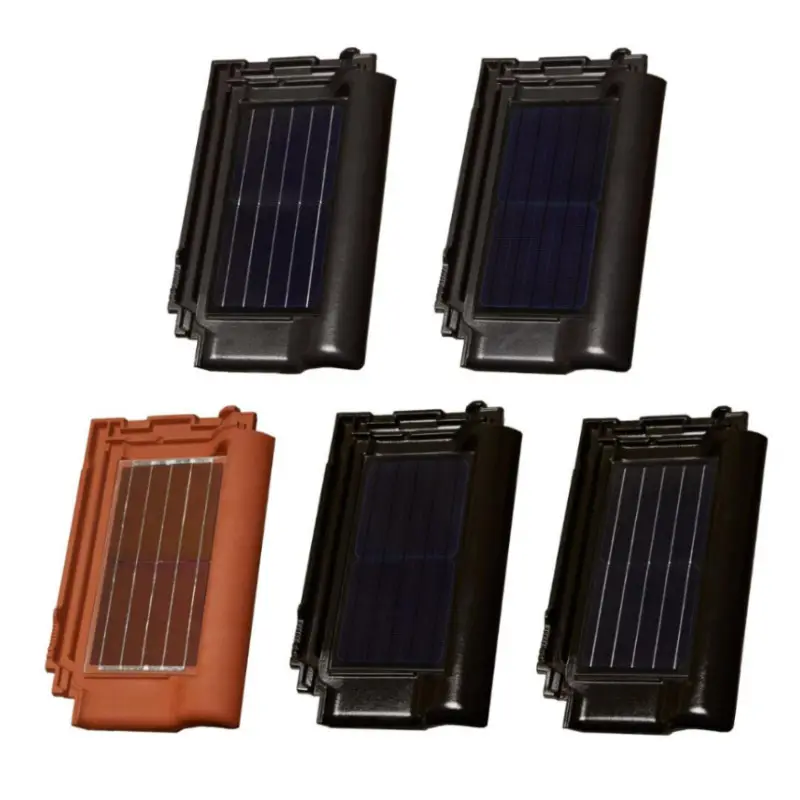 Custom mono solar panel 12v 10 watts 20 watts 30 watts roof solar panel for integrated bipv solar roof shingle tiles