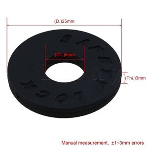 Custom Logo <b>Silicone</b> <b>Rubber</b> Button Buckle Safety Guitar Strap Lock for Promotional & Business Gifts - Product Image 2