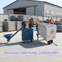 Équipement de fabrication de blocs de ciment moussant fourni par l'usine, machine à béton moussant efficace et durable