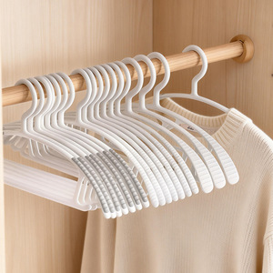 <b>Plastic</b> Clothes Hanger Non Slip Coat Hangers For <b>Wardrobe</b> And Closet Storage Organizer With Hooks Rectangle Shape Hook Type - Product Image 1