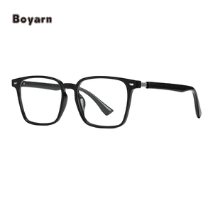 Boyarn bán buôn các nhà sản xuất tại Trung Quốc mới nhất thiết kế quang học khung Thông số kỹ thuật TR90 men Eye Glasses Eyewear Kính mắt <span class=keywords><strong>Frames</strong></span> - Product Image 4