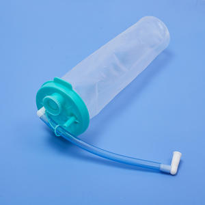 Bolsa de Drenaje de Presión Negativa Médica Desechable de 2000 ml con Agente en Gel para Recolección de Líquidos Residuales, Operación Manual, PVC - Product Image 1