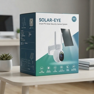 Telecamera PTZ Solare 4MP per Esterni con Visione Notturna a Colori 2K, Batteria Ricaricabile, Rilevamento Movimento, Sensore CMOS, WiFi, Cloud e SIM 4G - Product Image 6