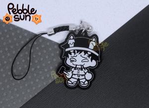 จี้โทรศัพท์อะคริลิคสองด้านลายตัวละครอนิเมะจุนจิ อิโตะ OEM ODM ขนาด 4.5 ซม. จากจีน - Product Image 3