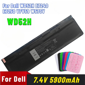 델 WD52H E7240 E7250 VFV59 W57CV 노트북 배터리 용 7.4V 5900mAh - Product Image 4