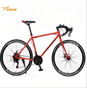 Vélo de route en fibre de carbone <span class=keywords><strong>SAVA</strong></span> R8 18 vitesses, fourche en carbone, frein V, R3000, vélos de course urbains, pédales ordinaires - Product Image 2