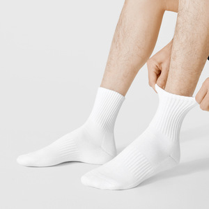Chaussettes pour hommes en coton, taille 47, longues, pour le basketball, anti-friction, en spandex et <span class=keywords><strong>nylon</strong></span>, vente en gros - Product Image 4