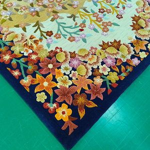 Handgetuft Hypebeast Flower Area Tapijt Textuur Stijlvol Vintage Design Nz Wollen Bamboe Zijde Turkse Persia Woonkamer Tapijt - Product Image 5