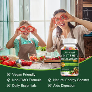 Frutta e verdura naturale complesso di Gummies 30 pz multivitaminici integratore per la salute - Product Image 6