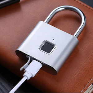 Cadenas intelligent à empreinte digitale en alliage de zinc, étanche, petit format, à prix réduit, pour portes, clôtures, portails, abris, gymnases et écoles - Product Image 2